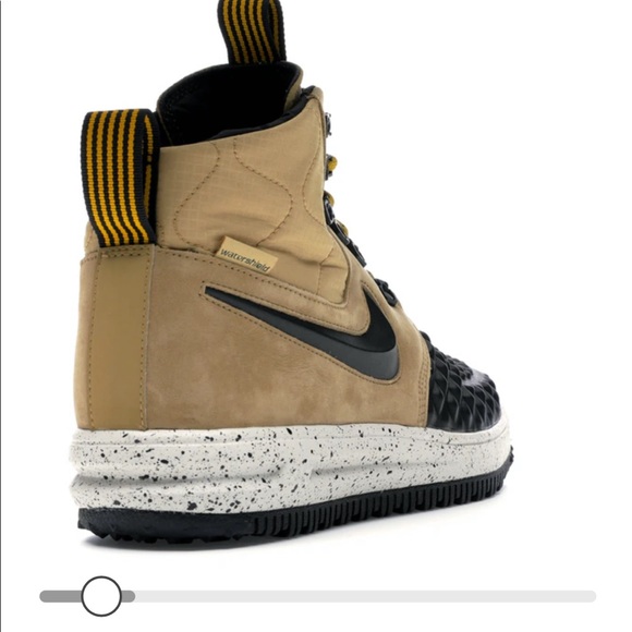 COLLECTABLE! Nike Lunar Force 1 Duckboot Metallic Gold - Picture 3 of 10